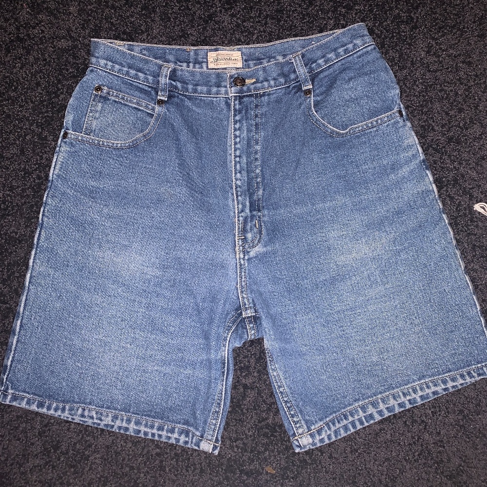 Vintage St. John’s bay denim Bermuda shorts size 12